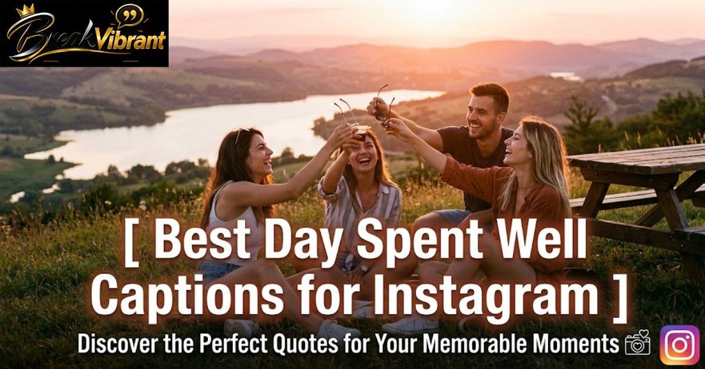 Best Day Spent Well Captions for Instagram