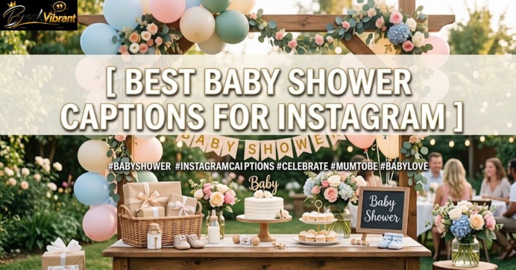 Best Baby Shower Captions for Instagram