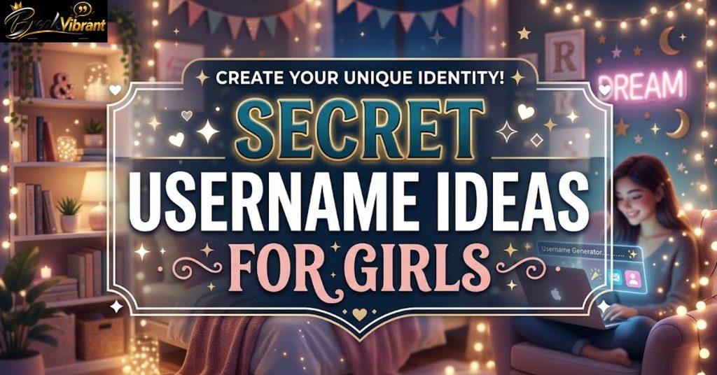 Secret Username Ideas for Girls