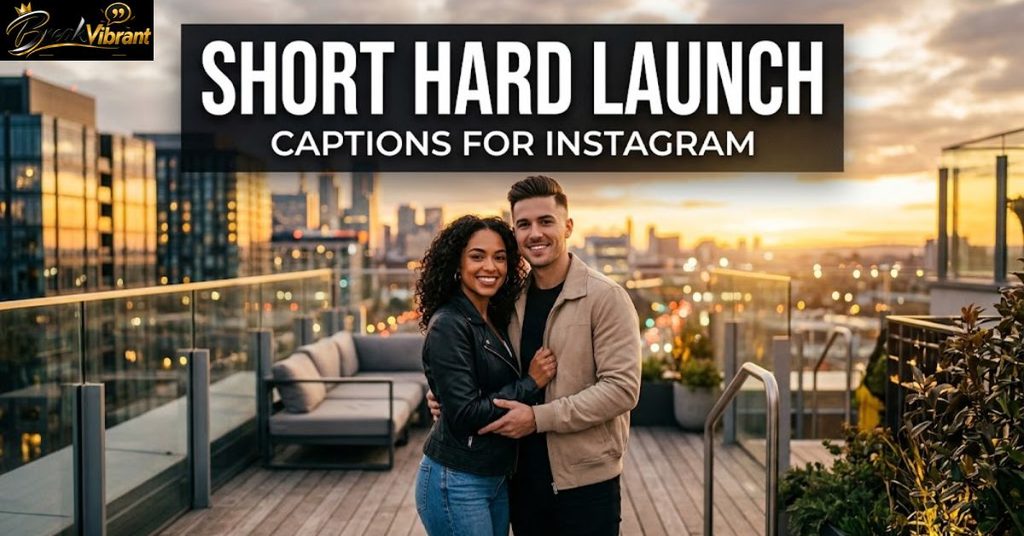 Short Hard Launch Captions for Instagram